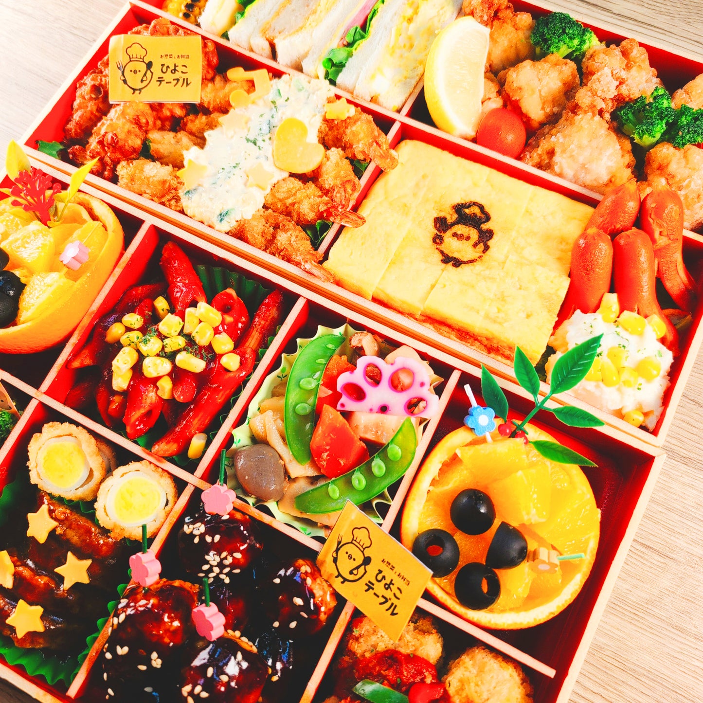 豪華!3段お重(家族向け)