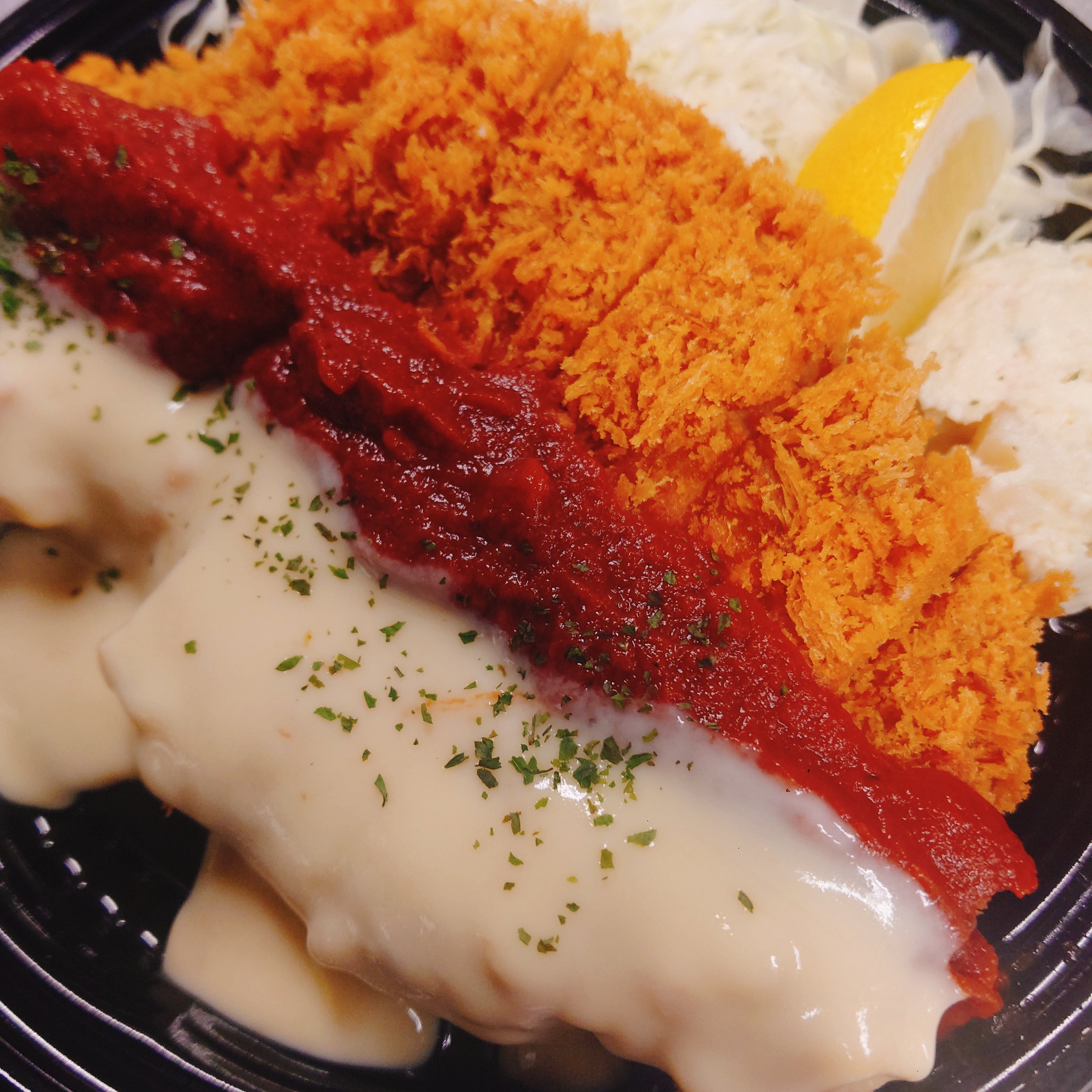 トマトチーズとんかつ