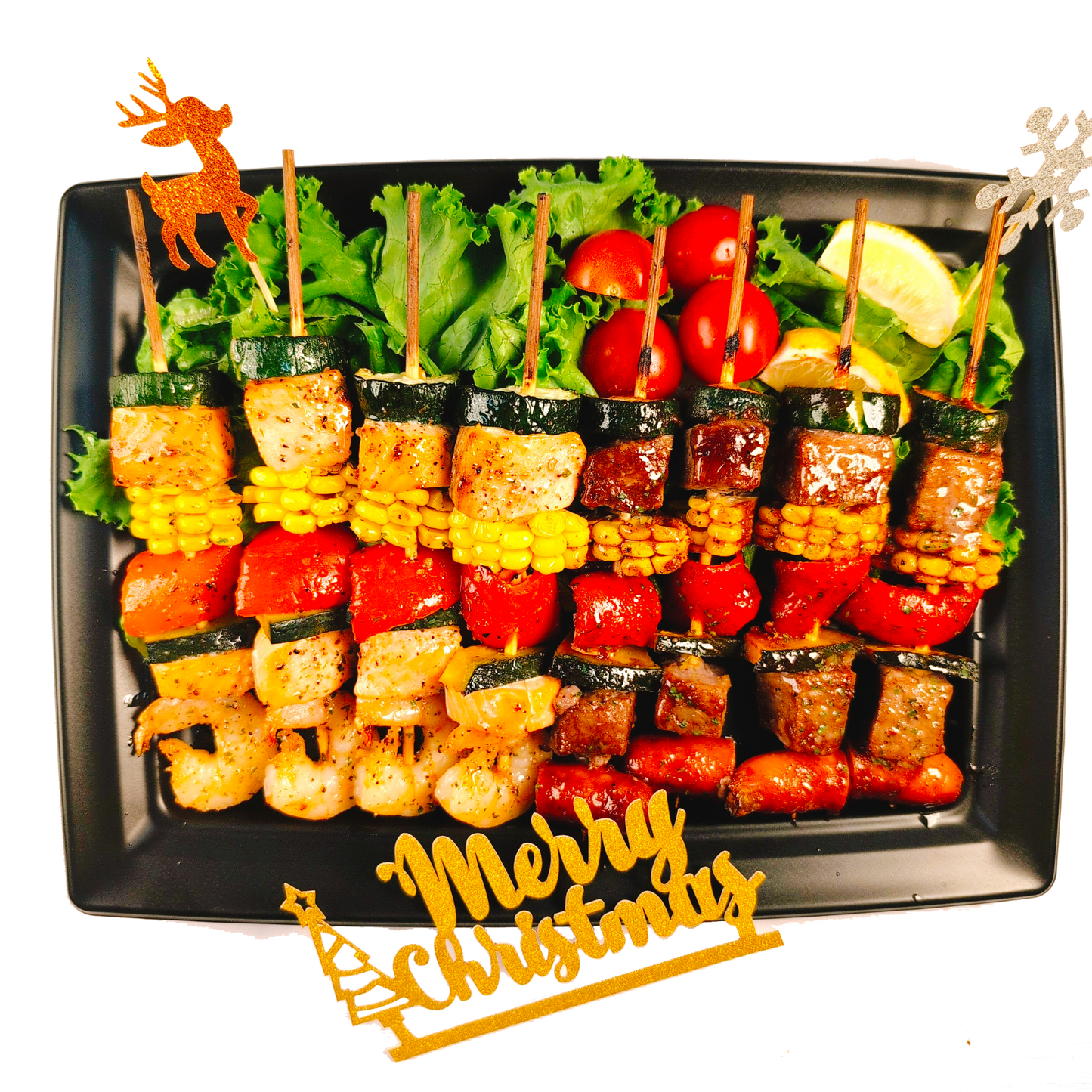 【2025クリスマスメニュー】クリスマスBBQ串セット【12月限定】