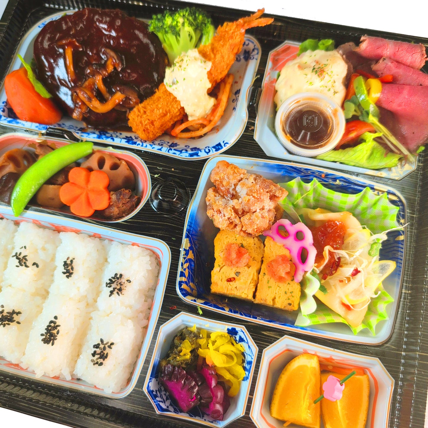 高級・和洋中風松花堂弁当-卯月