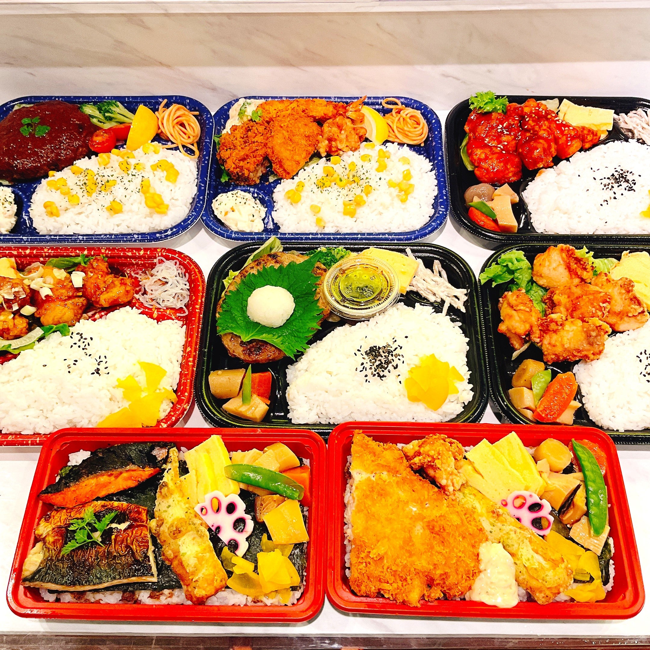 種類の違うお弁当もご対応可能です