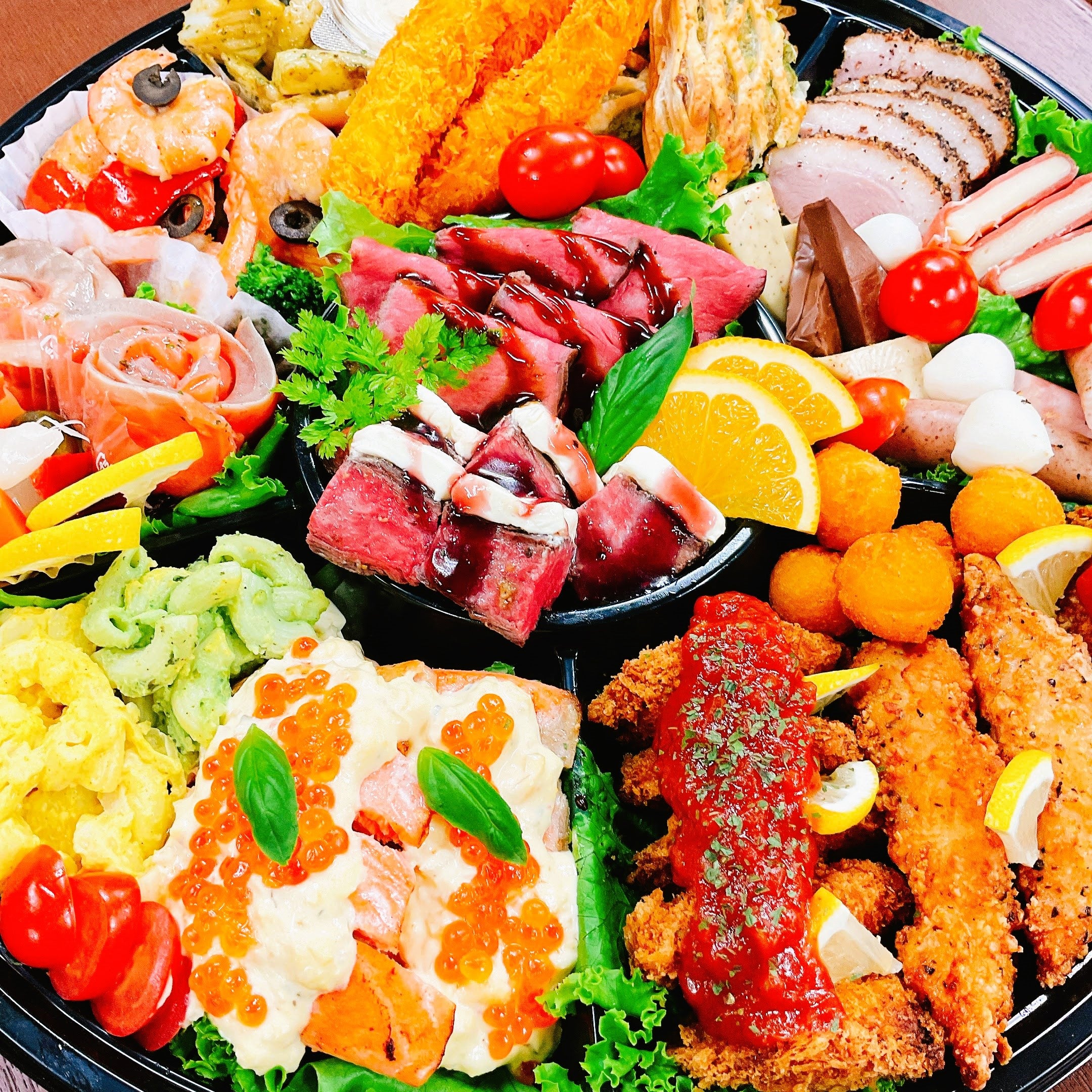 パーティー用にちょっと贅沢なオードブルをご提供しました