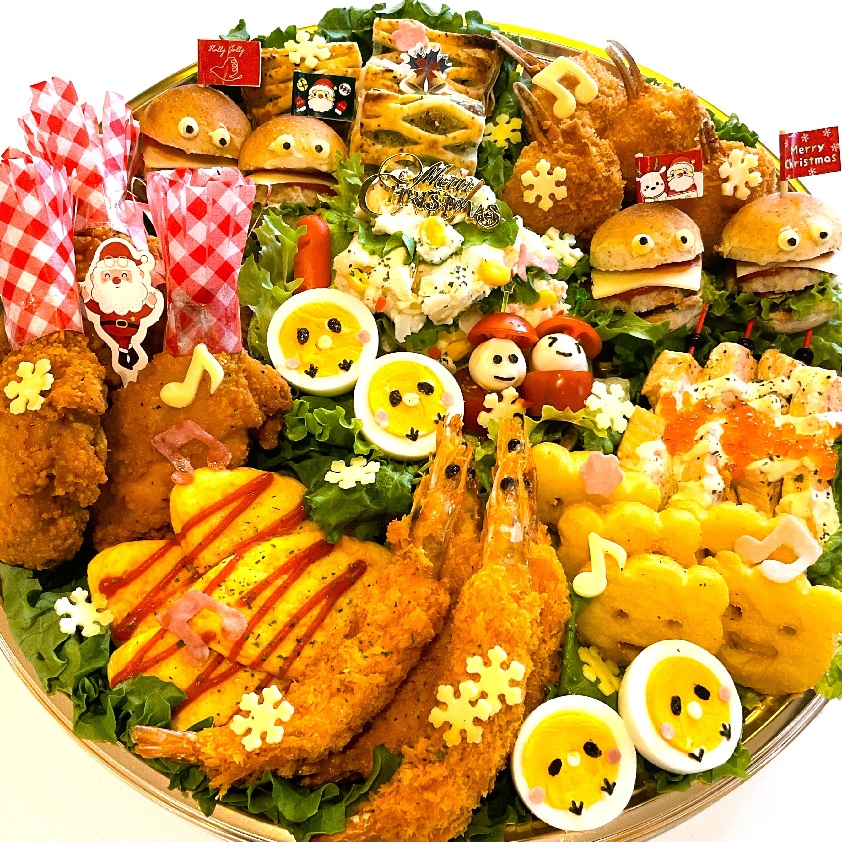 お子様のお誕生日会にオードブルをお届けしました