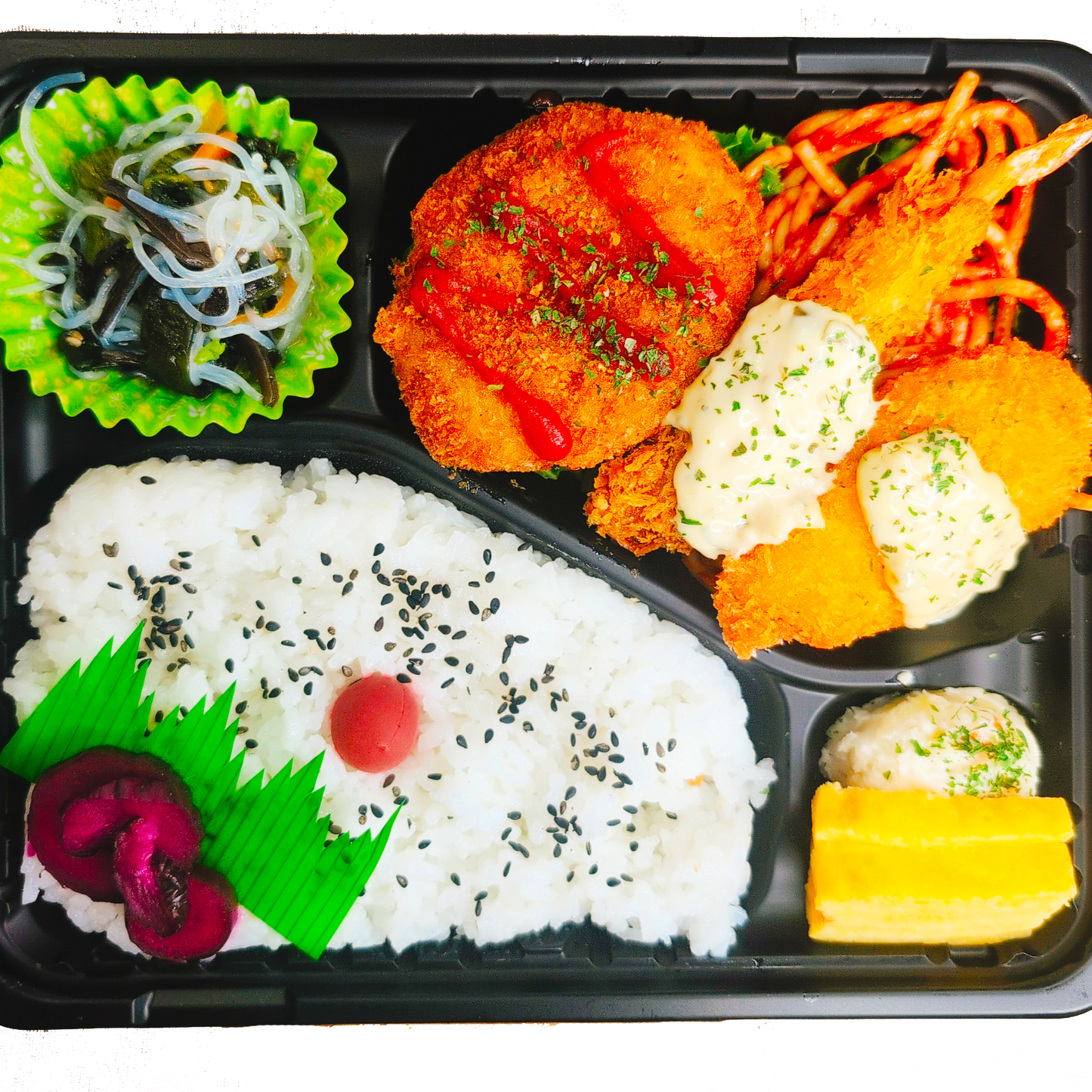 イベント・スポーツ用弁当②エビフライ&ミックス弁当 (合計注文10個以上他弁当含む)