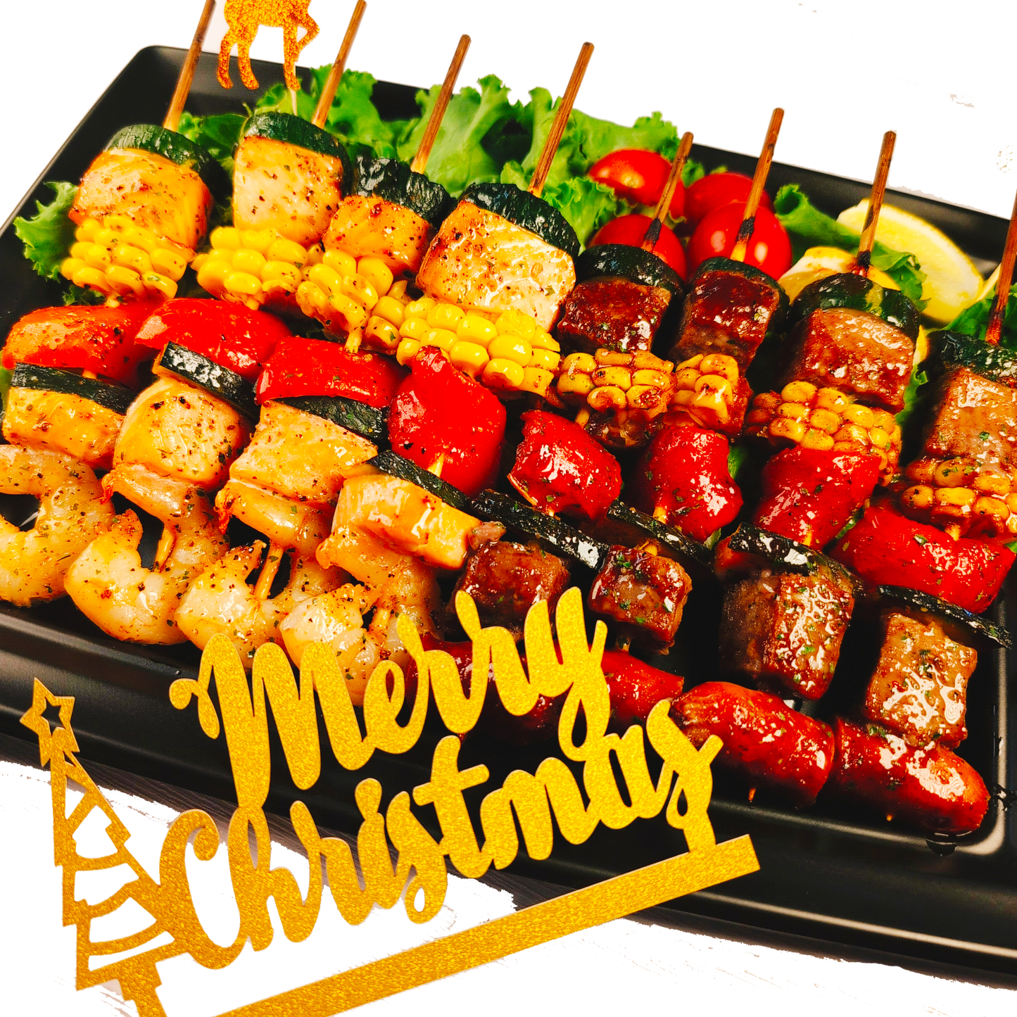 【２０２５クリスマスメニュー】クリスマスBBQ串セット【１２月限定】