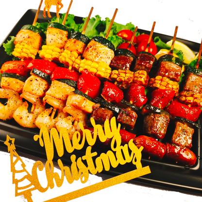 【２０２５クリスマスメニュー】クリスマスBBQ串セット【１２月限定】