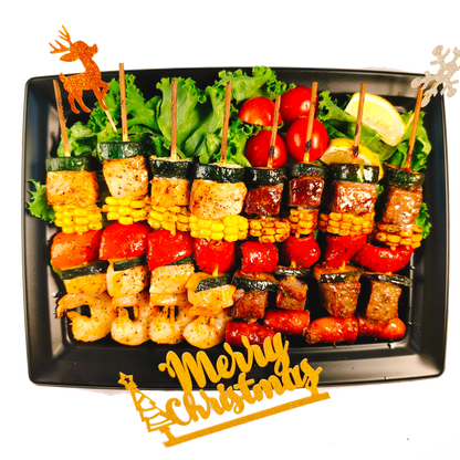 【２０２５クリスマスメニュー】クリスマスBBQ串セット【１２月限定】