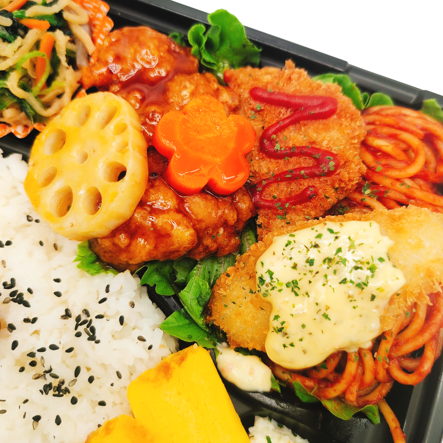 イベント・スポーツ用弁当①唐揚げ＆ミックスフライ　（合計注文10個以上他弁当含む）