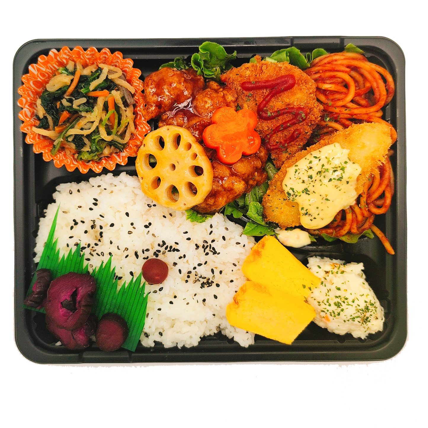 イベント・スポーツ用弁当①唐揚げ＆ミックスフライ　（合計注文10個以上他弁当含む）