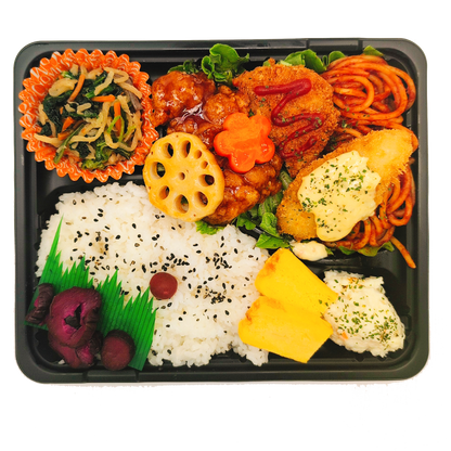 イベント・スポーツ用弁当①唐揚げ＆ミックスフライ　（合計注文10個以上他弁当含む）