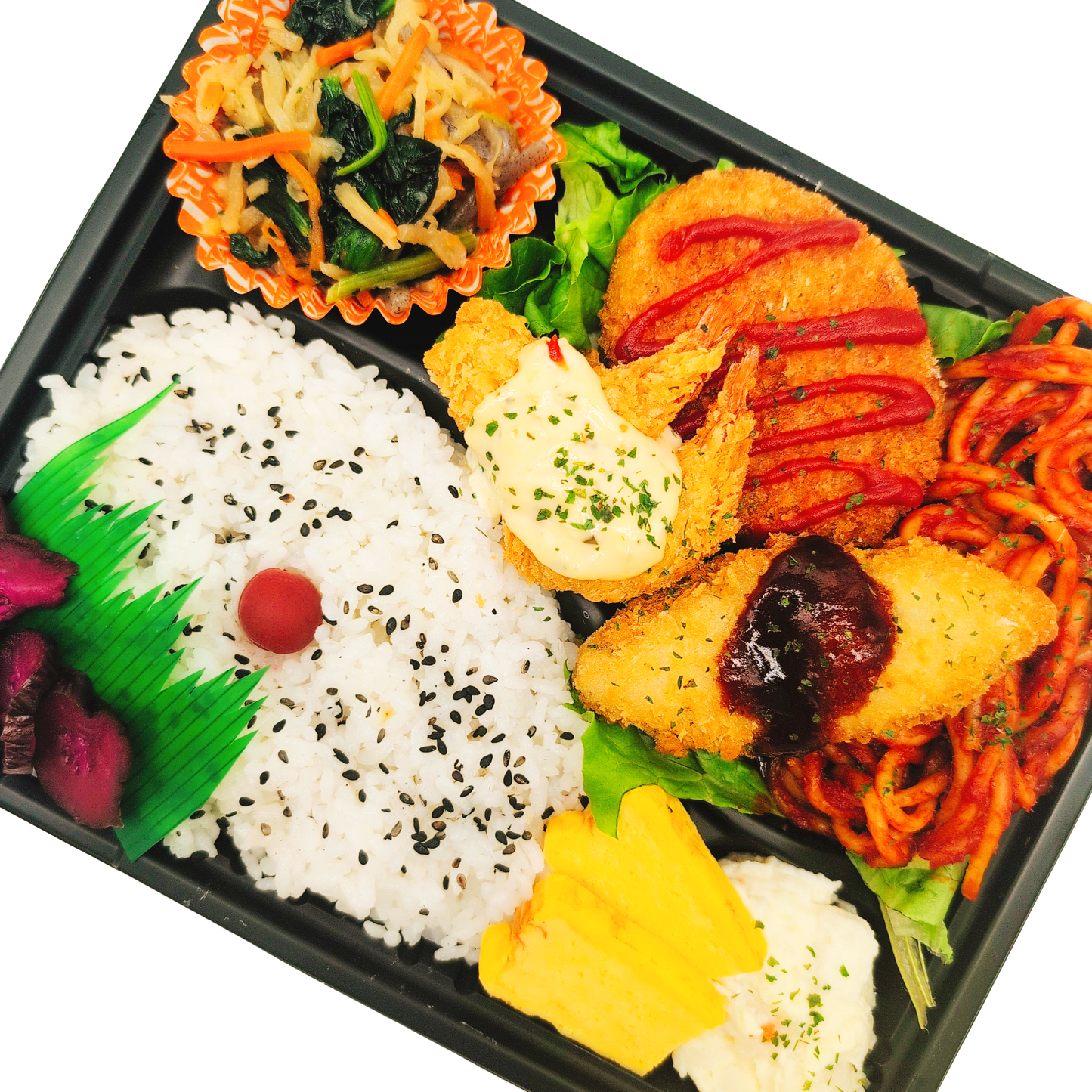 イベント・スポーツ用弁当②エビフライ＆ミックス弁当　（合計注文10個以上他弁当含む）