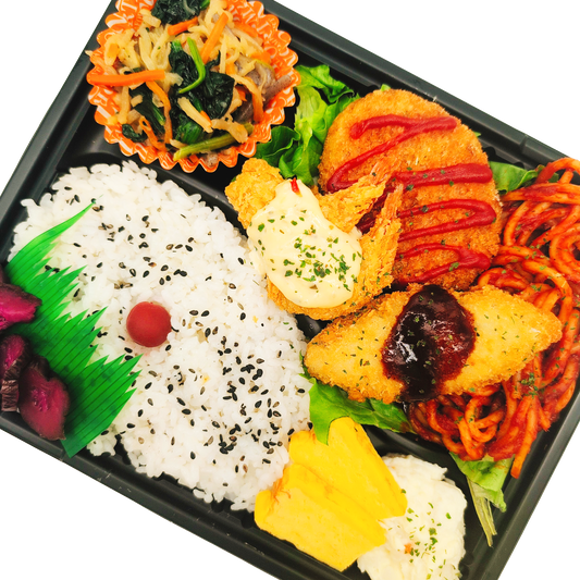 イベント・スポーツ用弁当②エビフライ＆ミックス弁当　（合計注文10個以上他弁当含む）