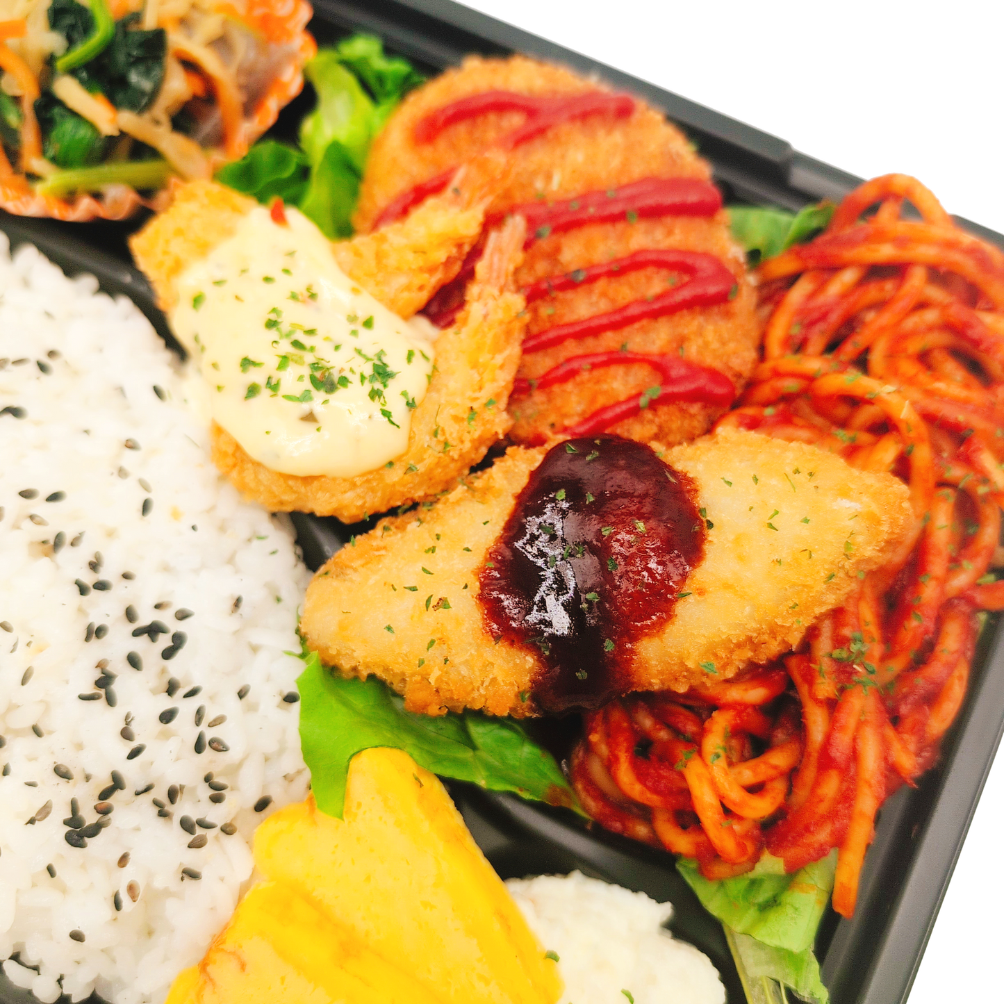 イベント・スポーツ用弁当②エビフライ＆ミックス弁当　（合計注文10個以上他弁当含む）