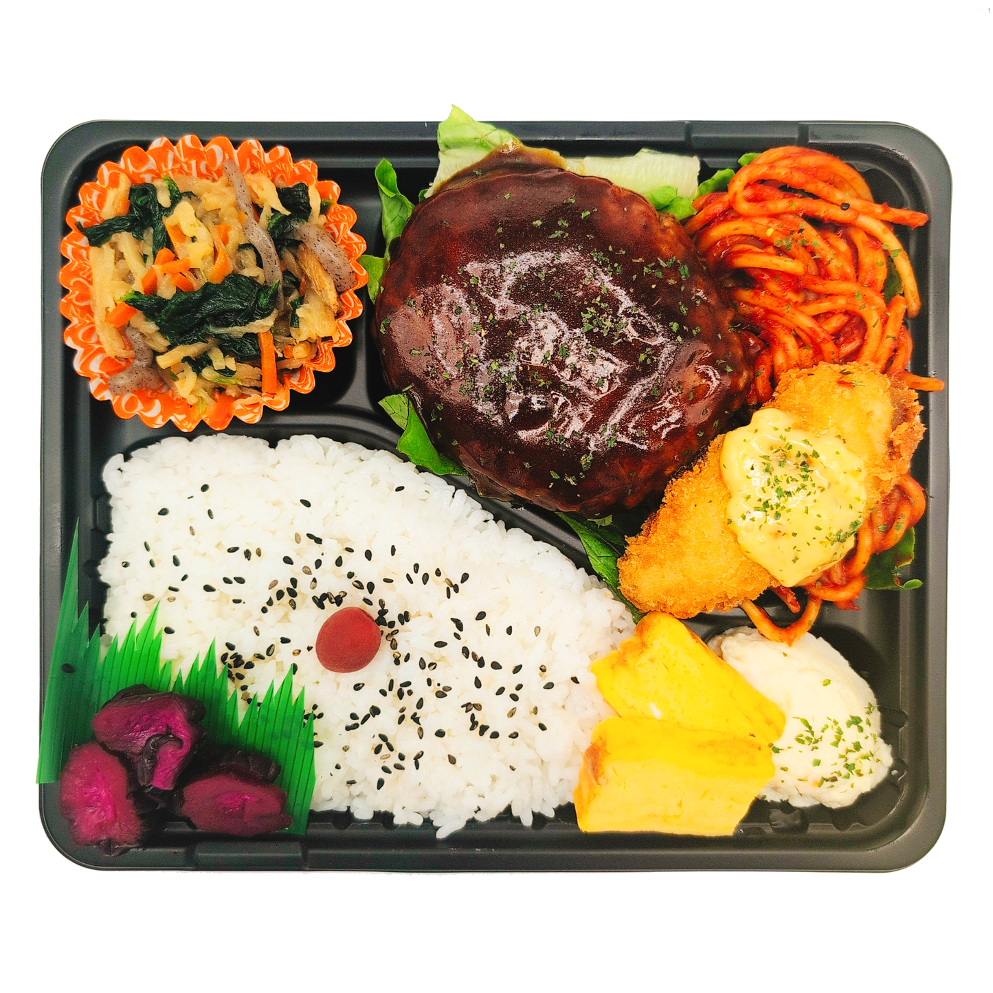 イベント・スポーツ用弁当③ハンバーグ弁当　（合計注文10個以上他弁当含む）