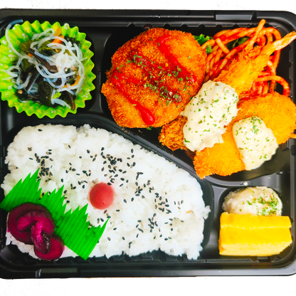 イベント・スポーツ用弁当②エビフライ＆ミックス弁当　（合計注文10個以上他弁当含む）